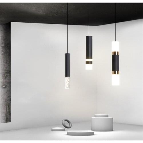 Nordic style bedside chandelier restaurant creative LED ceiling bedroom bar personality chandelier