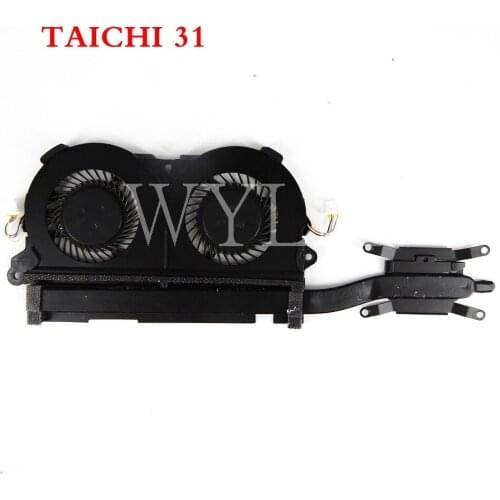 TAICHI 31 fan Heatsink for ASUS TAICHI 31 laptop motherboard Heatsink Laptop CPU Cooling CPU Fan Radiator Heat Sink Cooler