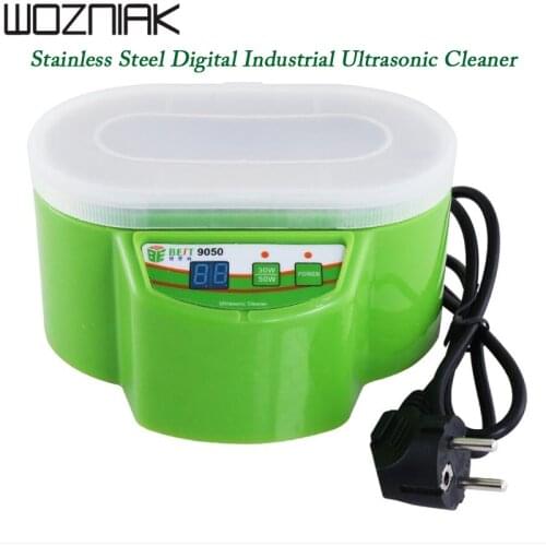 BEST-9050 Original Digital Ultrasonic Cleaner Bath Multi Purpose Jewelry Glasses electronic Industrial Sonic Wave 30W/50W