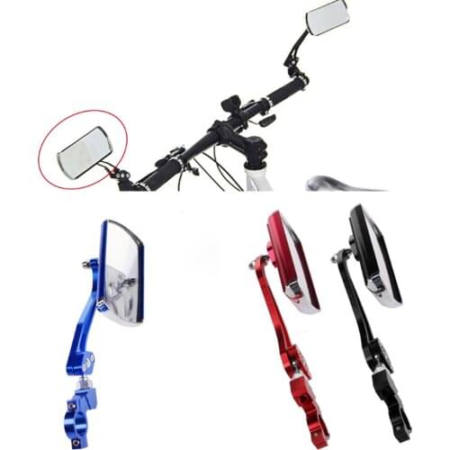 Bicycle Rearview Mirror Aluminum Alloy Adjustable Rotatable High-definition Cycling Equipment