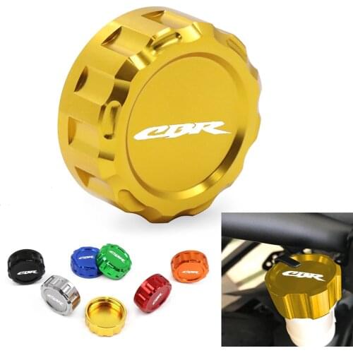For Honda CBR 600 900 954 RR 1000 CBR1100XX CB500 CBF600 CB600 Hornet 600 Rear Brake Fluid Cylinder Master Reservoir Cover Cap
