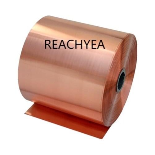 1METER/PACK Copper Strip Thickness 0.05/0.08/0.1/0.15/0.2/0.25/0.3/0.5*W200MM Red Copper Sheet Copper Foil Copper plate T2
