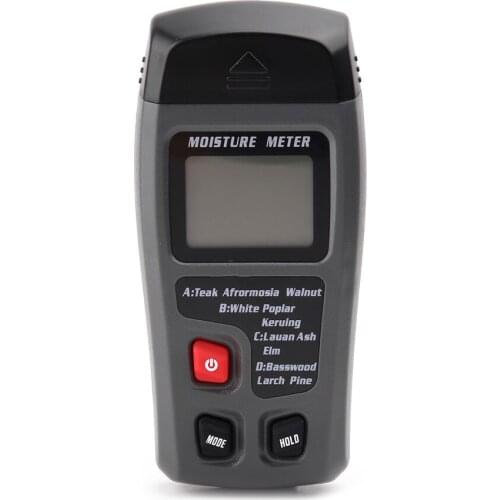 2020 New EMT01 Two Pins Digital Wood Moisture Meter 0-99.9% Wood Humidity Tester With LCD
