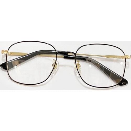 2021 New Style Wrap Women Men Spectacle Eyeglass Brand Designer Alloy Acrylic Optical Frame Gafas De Mujer