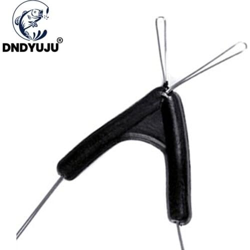 DNDYUJU 100pcs Fishing Sub Line Splitters Double Hooks Contactor Device Bifurcation Adjusting And Separating Fish Gear Accessory