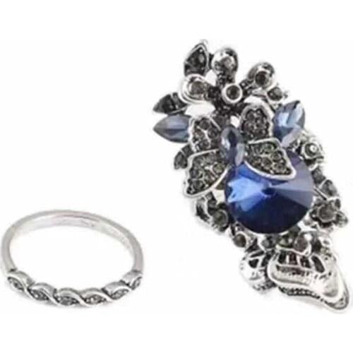 Five Colors Jewelry His and Her Couple Promise Rings Fashion Butterfly Rings Vintage Matching Ring Anniversary Gift for Wife