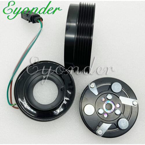 AC A/C Air Conditioning Compressor Magnetic Clutch Assembly Kit for VW Volkswagen Golf New Beetle Bora 7H0820811B 1J0820811M