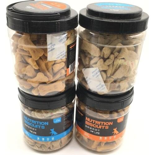 Dog Food Feeders Oats And Carrot Biscuits Flavor Pet Snacks Healthy Nutrition Dogs Cookies Clean Teeth Food For Puppy Cats Dogs