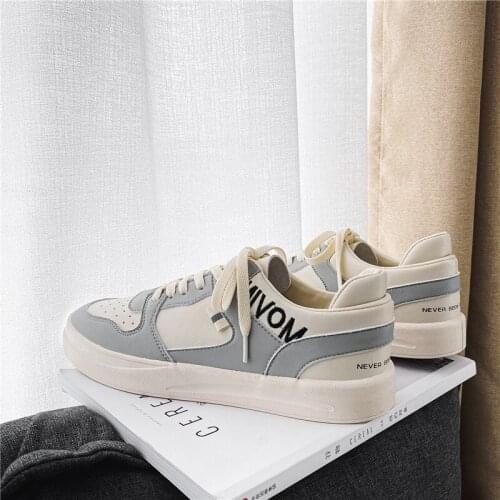 New Fashion Sneakers Male Ins Street Trendy Shoes Korean All-match Trend Students Sports Casual Flat Shoes Men Board Shoes