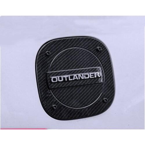 ABS Chrome Fuel Tank Cover Gas Tank Cover Car Covers External Automobile Parts For Mitsubishi Outlander 2013-2019 Accessories