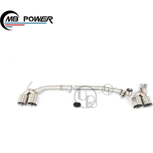 BM 3 series F30 F32 GT 328i muffler tips for GT 328i stainless steel exhaust pipes exhaust tips