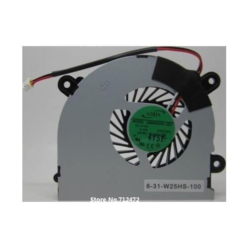 SSEA New CPU Cooling Fan for MSI S6000 X600 for CLEVO C4500 Laptop CPU Fan AB6605HX-J03 CWC45X 6-31-W25HS-100