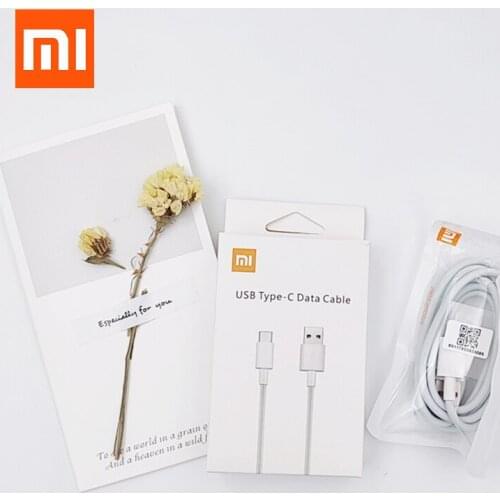 New Xiaomi Cable USB Type C Fast Charging Data Wire For Redmi K20 K30 Note7 8 9 Pro Mi10 Lite CC9Pro 9S 8 8Lite 6 5s 4C MaX 3/4