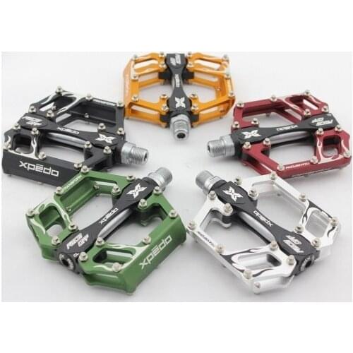 WELLGO XMX11AC pedal road bicycle Mountain bike pedal Aluminum alloy Anti-skid pedal chromium molybdenum steel axis