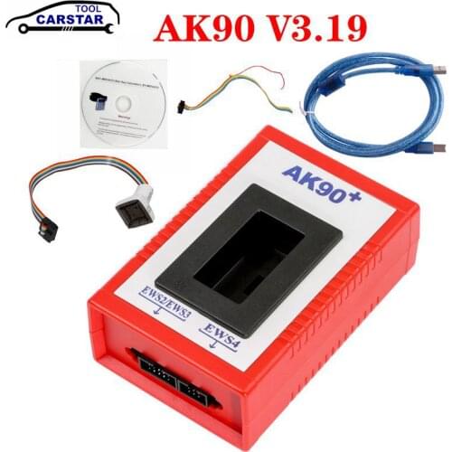 High Quality Latest Version V3.19 AK90 Key Programing Tool AK90+ For BMW AK90 Key Programmer Tool AK-90