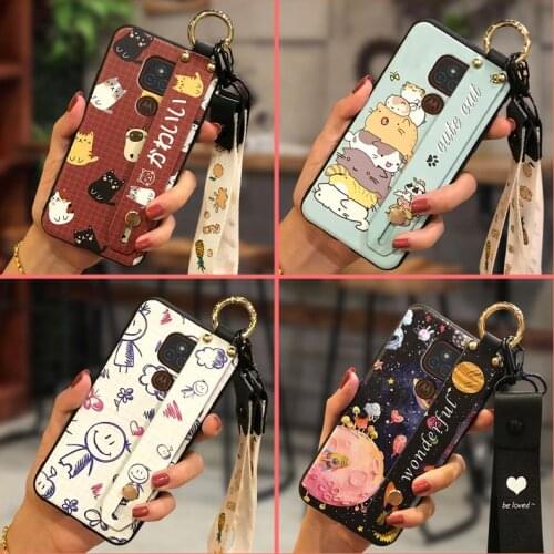 Anti-dust Original Phone Case For MOTO E7 Plus Wristband Dirt-resistant Kickstand Cute
