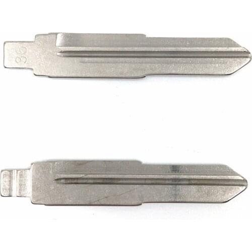 10 pcs/lot Number 36# KD Blade Metal Blank Uncut Flip key blade for KD JMD VVDI Remote Key for Huyndai Tucson
