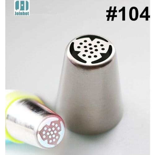 #104 BIG SIZE Russian Icing Piping Nozzles Tips Cake Decorating Sugarcraft Pastry Tools