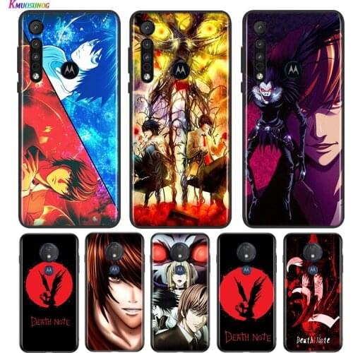 Death Note Anime For Motorola G9 G8 G Stylus Power One Fusion Hyper Edge E7 E6 5G Plus Play Lite Phone Case