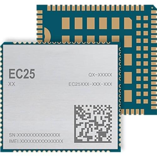 EC25 EC25-AF smt type CAT4 Module 4G FDD-LTE/TDD-LTD B2/B4/B5/B12/B13/B14/B66/B71 WCDMA B2/B4/B5 for North America FirstNet