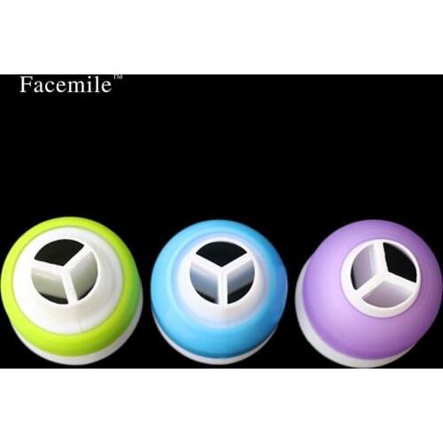 Facemile 3pcs/set Icing Piping Decorating Nozzle Converter Fondant Cake Baking Tool Pastry Converter Cake tools ZH050