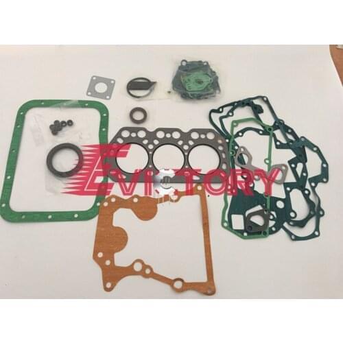 For MITSUBISHI K3M overhaul kit connecting rod cylinder head gasket bearing