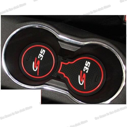 Lsrtw2017 Car Door Slot Mat Cup armrest non-slip pad for Changan Cs35 2014 2015 2016 2017 2018 2019 2020 2021 cs35plus plus