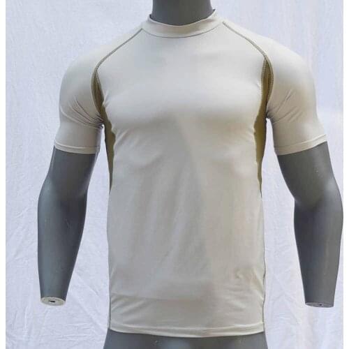 Dropshipping High Quality Men Rash Guards Short Sleeve Bath clothing UPF50 Swimsuit Swimwear Top UV-Protection Running Shirt