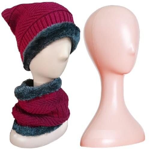 New Style PVC Plastic Head Mannequin Female PVC Head Model