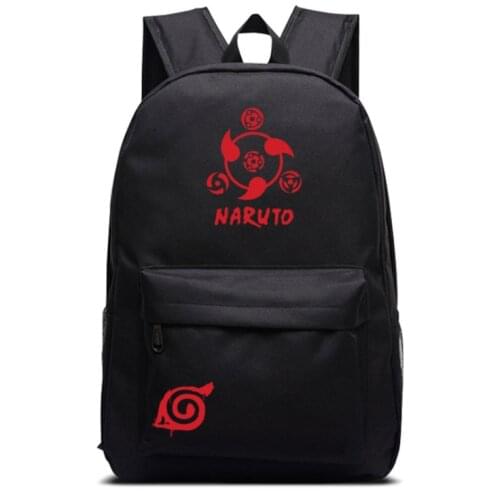 Akatsuki Itachi Sharingan Backpack Men Women Men Laptop School Bags Boys Girls Teenager Student Backpack Mochila