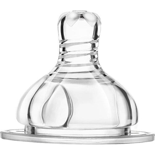 Nipple Wide Caliber 5.0cm Nipple Universal Liquid Silicone Nipple Baby Feeding Nipple Simulated Breast Pacifier