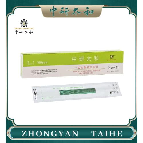 All Size Extra Long Needle 100pcs/box Zhongyan Taihe Acupuncture Needle Disposable Sterile Acupuncture Needles for Acupunture
