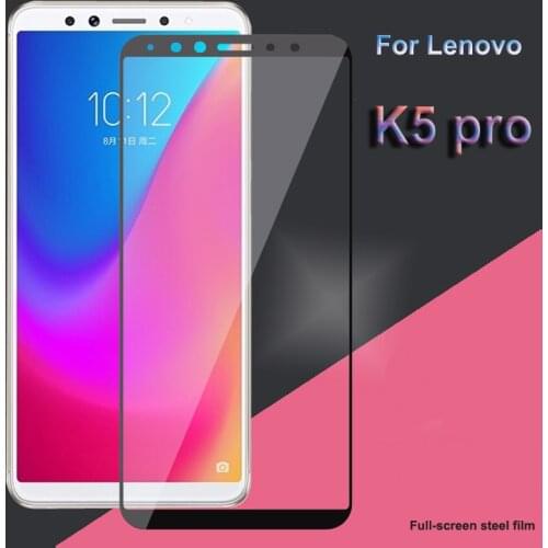 For Lenovo K5 Pro L38041 Tempered Glass For Global Version Lenovo K5 Pro Screen Protector Full Cover Glass Film Lenovo K5 Pro