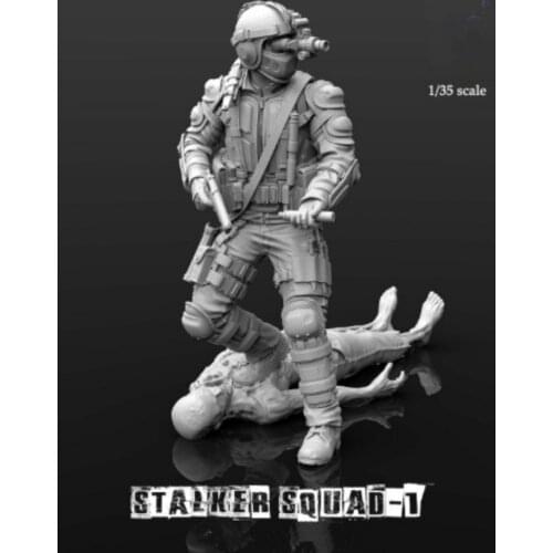 1/35 Resin Figures Model kits Fantasy model Unassambled Unpainted 1171
