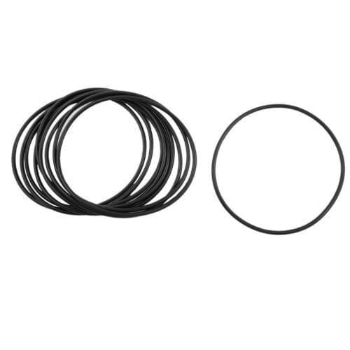 10 Pcs 122mm x 130mm x 4mm Nitrile Rubber Sealing O Ring Gasket Washer