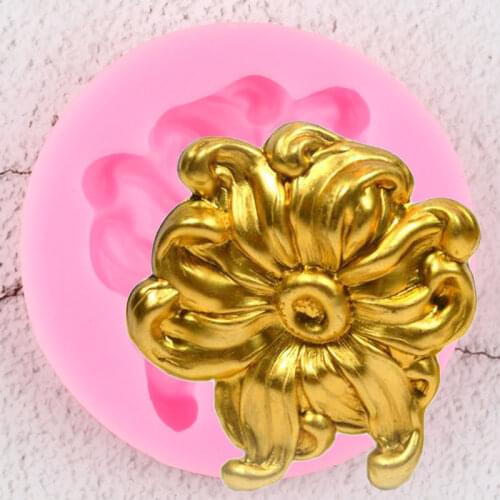 3D Chrysanthemum Flower Silicone Molds Candy Polymer Clay Chocolate Baking Mold DIY Cupcake Topper Fondant Cake Decorating Tools