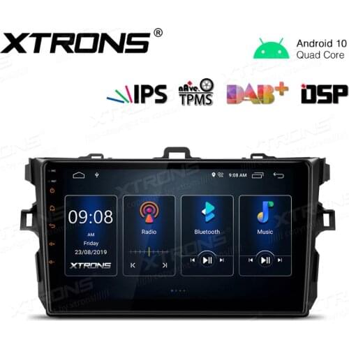 9'' IPS Car Stereo Radio Player DSP DVR OBD2 Bluetooth GPS For Toyota Corolla 2007 2008 2009 2010 2011 2012 2013 N