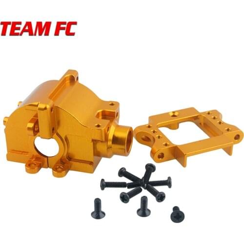 HSP 1/10 Upgrade Parts 122275 ( 06045 0646 ) Metal Aluminum Alloy Front & Rear Gear Box For 94122 94155 94166 94177 94188 S210
