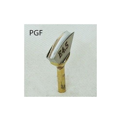 E4.5 (4.5 mm) fan and circular groove pressure while metal head PGF - E4.5 leather carving tools leather craft tools