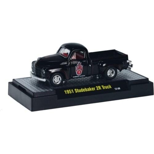 M2 1/64 1951 Studebaker 2R Diecast Collection of Die-casting Simulation Alloy Model Car Children Toys