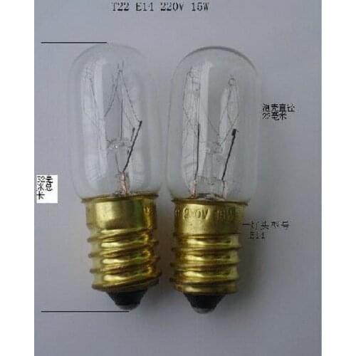 T18 E14 220V 15W kitchen ware appliances refrigerator microwave oven electric stove T-shaped ordinary incandescent bulbs LED