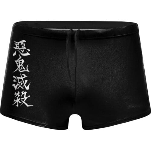 Men Anime Harajuku swimming trunks Kisatsutai (4) Swimsuit husband for the sea Pool