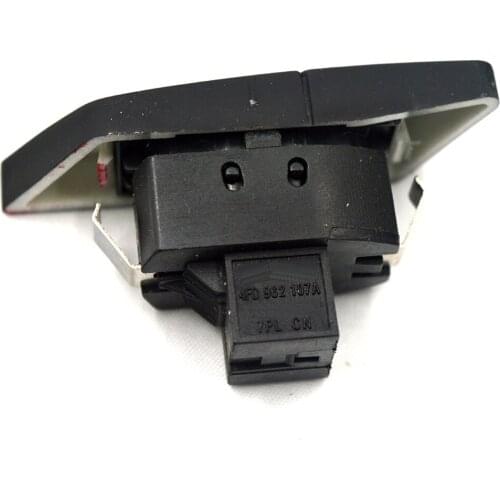 100% new!Rear Left Central Door Control Lock Switch Button For AUDI A6 S6 C6 Allroad RS6 05-11 OEM 4FD 962 107 A