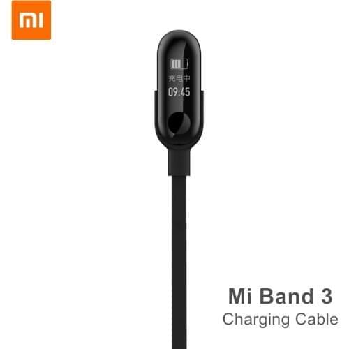 Original Xiaomi Mi Band 3 4 5 Charging Cable USB Charger Adapter Wire Accessories for Xiaomi Miband 3/4/5 Smart Wristband