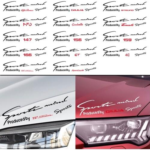 Car Lamp Eyebrow Sticker Reflective Decor Decal For Alfa Romeo Giulia Stelvio MiTo Giulietta Tonale Headlight Eyebrow Accessorie