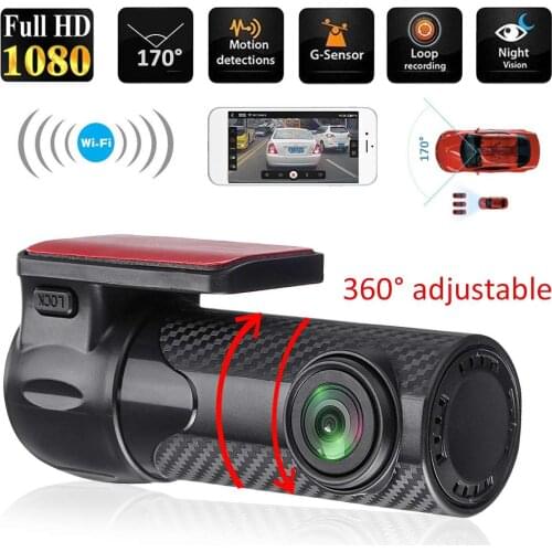 WIFI Car DVR Auto Registrar 170 Degree Dash Cam Wireless Car Truck Driving Recorder Dash Camera Camcorder Night Vision