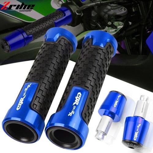 Motorcycle Handlebar Grips Ends 7/8" 22mm Handle Bar Grip End Cap Plug For HONDA CBR954RR CBR954 CBR 954 RR 954RR 2002 2003 2004
