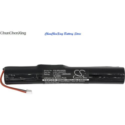 Cameron Sino 2600mAh/3400mAh Battery LIS2128HNPD for Sony SRS-X5