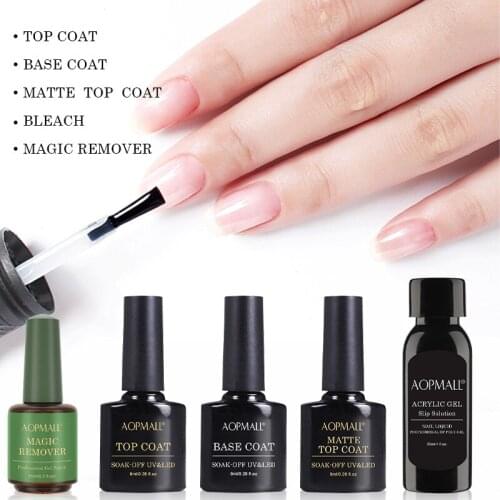 Комплекты базы и топы для ногтей AOPMALL China At AliExpress