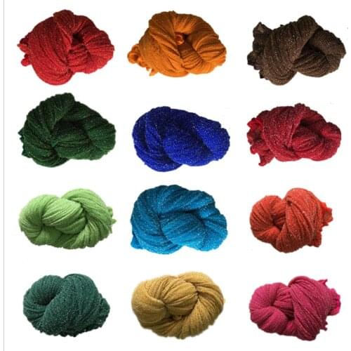 20PCS/lot Glitter Nylon Stocking Material Silk Stocking Material Making Home Decor Flowers DIY Artificial Flower For Decoration